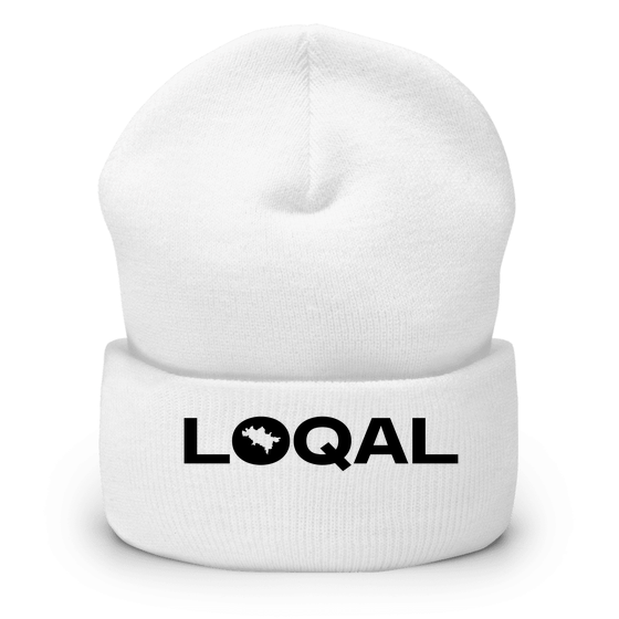 Aalen Cap mit Loqal Boundary-Design (Weiß)