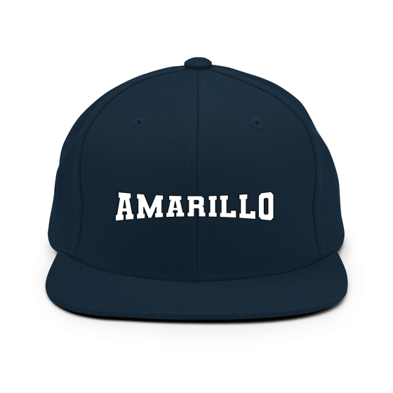 Amarillo Cap with Varsity4 design (Dunkles Navy)