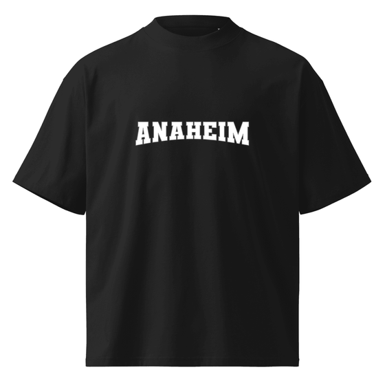 Anaheim T-Shirt with Camouflage design (Schwarz)