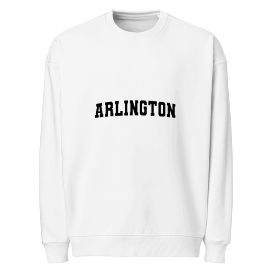Arlington Sweatshirt with Varsity3 design (Weiß)