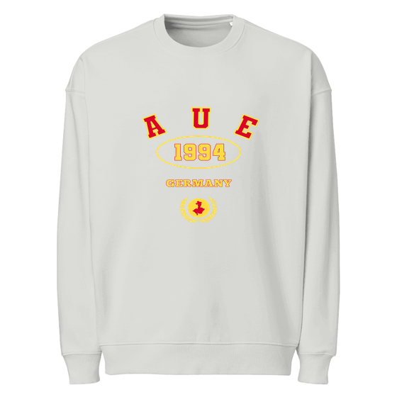 Personalisierbares Aue Sweatshirt – University 1994 Design – Heather Grau für Aue