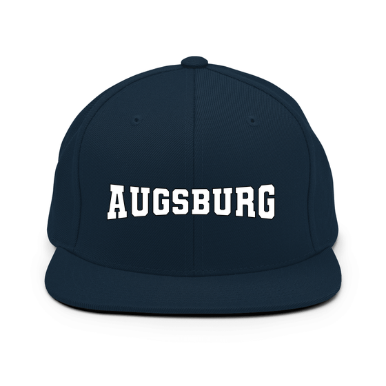Augsburg Cap mit Varsity4-Design (Dunkles Navy)