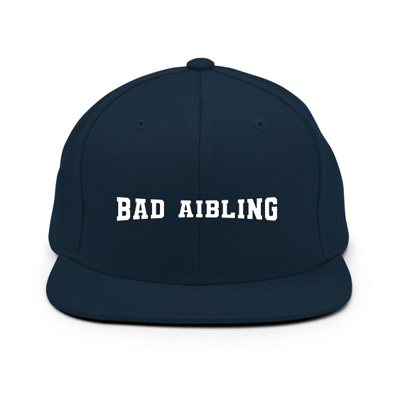 Personalisierbare Bad Aibling Cap – Varsity4 Design – Dunkles Navy für Bad Aibling