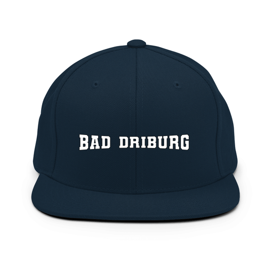 Personalisierbare Bad Driburg Cap – Varsity4 Design – Dunkles Navy für Bad Driburg