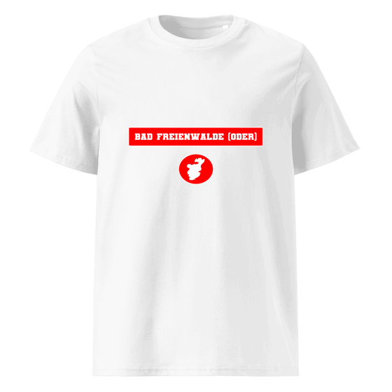 Personalisierbares Bad Freienwalde (Oder) T-Shirt – Signal14 Design – Weiß für Bad Freienwalde (Oder)