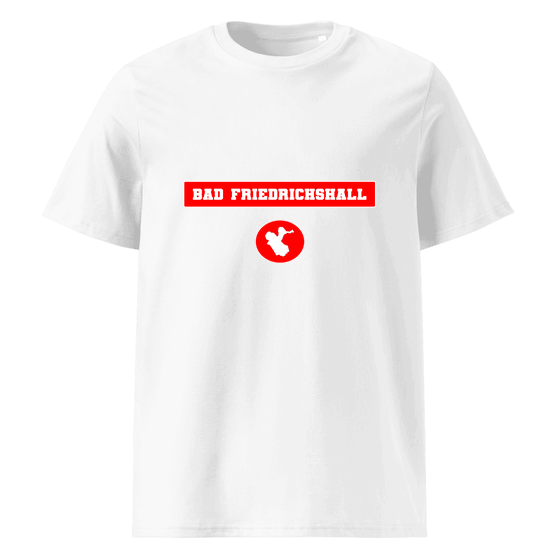 Personalisierbares Bad Friedrichshall T-Shirt – Signal14 Design – Weiß für Bad Friedrichshall
