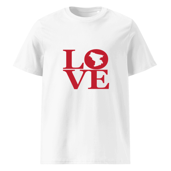 Personalisierbares Bad Oeynhausen T-Shirt – Love Design – Weiß für Bad Oeynhausen