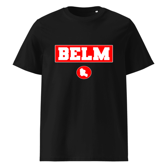 Personalisierbares Belm T-Shirt – Signal14 Design – Schwarz für Belm