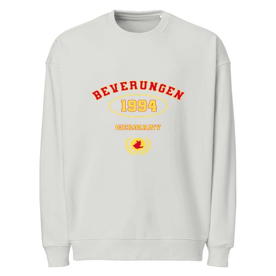 Personalisierbares Beverungen Sweatshirt – University 1994 Design – Heather Grau für Beverungen