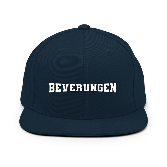 Personalisierbare Beverungen Cap – Varsity4 Design – Dunkles Navy für Beverungen