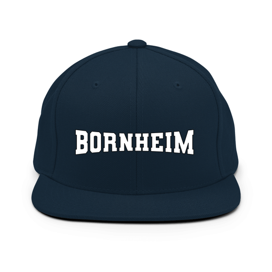 Bornheim Cap mit Varsity4-Design (Dunkles Navy)