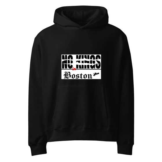 Boston Hoodie with Nk8 design (Schwarz)