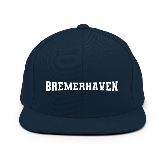 Bremerhaven Cap mit Varsity4-Design (Dunkles Navy)