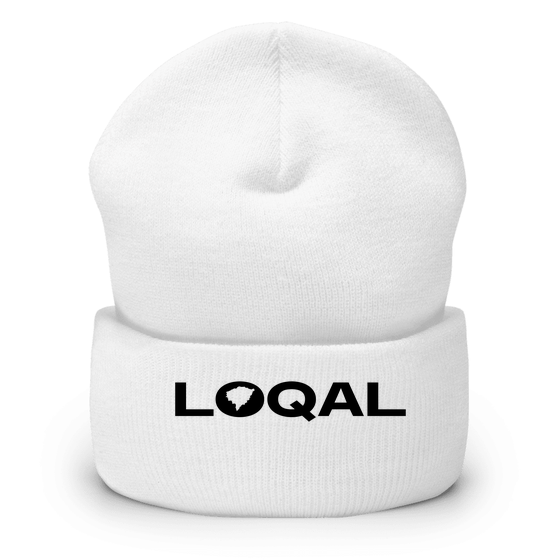 Personalisierbare Brilon Cap – Loqal Boundary Design – Weiß für Brilon