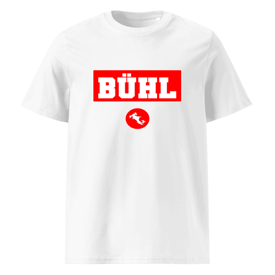 Personalisierbares Bühl T-Shirt – Signal14 Design – Weiß für Bühl