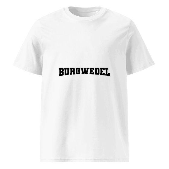 Personalisierbares Burgwedel T-Shirt – Varsity17 Design – Weiß für Burgwedel