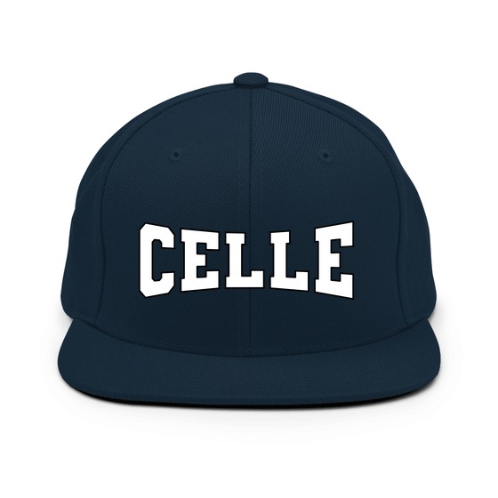 Celle Cap mit Varsity4-Design (Dunkles Navy)