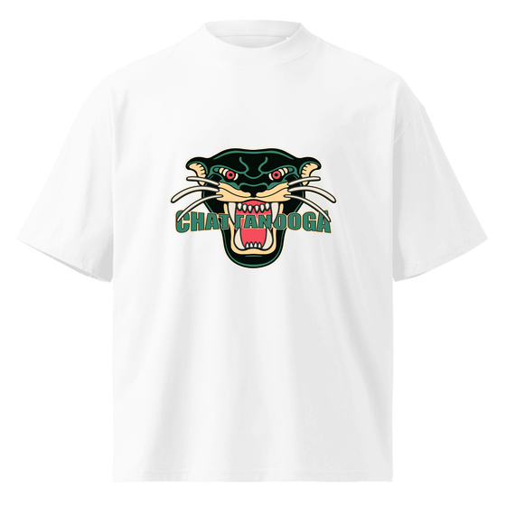 Chattanooga T-Shirt with Panther design (Weiß)