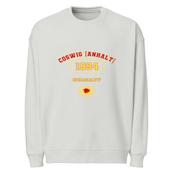 Personalisierbares Coswig (Anhalt) Sweatshirt – University 1994 Design – Heather Grau für Coswig (Anhalt)