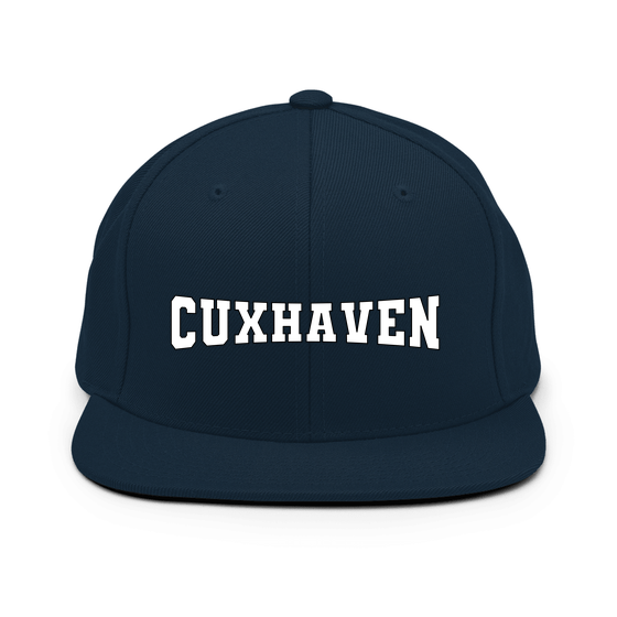 Cuxhaven Cap mit Varsity4-Design (Dunkles Navy)