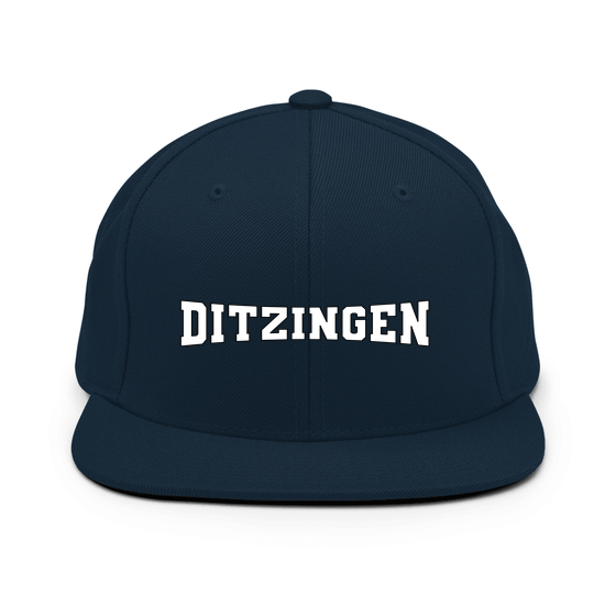 Personalisierbare Ditzingen Cap – Varsity4 Design – Dunkles Navy für Ditzingen