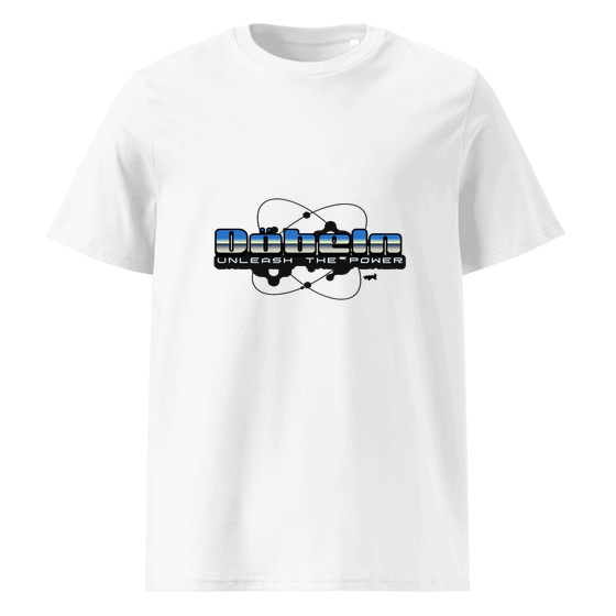 Personalisierbares Döbeln T-Shirt – Atom Design – Weiß für Döbeln