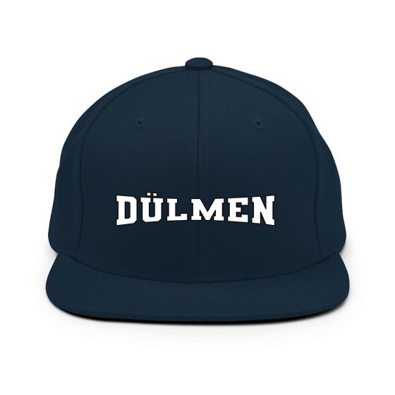 Personalisierbare Dülmen Cap – Varsity4 Design – Dunkles Navy für Dülmen