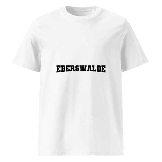 Personalisierbares Eberswalde T-Shirt – Varsity17 Design – Weiß für Eberswalde