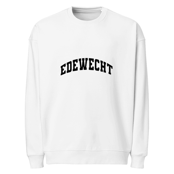 Personalisierbares Edewecht Sweatshirt – Varsity3 Design – Weiß für Edewecht