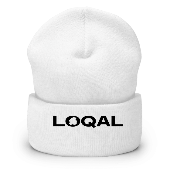 Personalisierbare Eggenfelden Cap – Loqal Boundary Design – Weiß für Eggenfelden