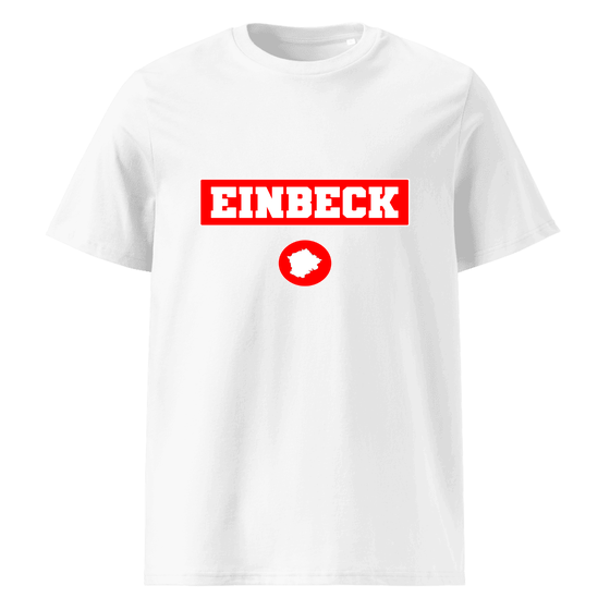 Personalisierbares Einbeck T-Shirt – Signal14 Design – Weiß für Einbeck