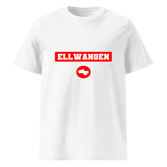 Personalisierbares Ellwangen T-Shirt – Signal14 Design – Weiß für Ellwangen