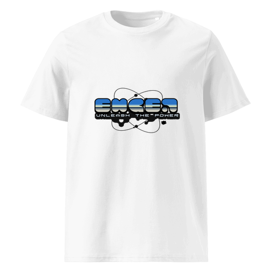 Personalisierbares Enger T-Shirt – Atom Design – Weiß für Enger
