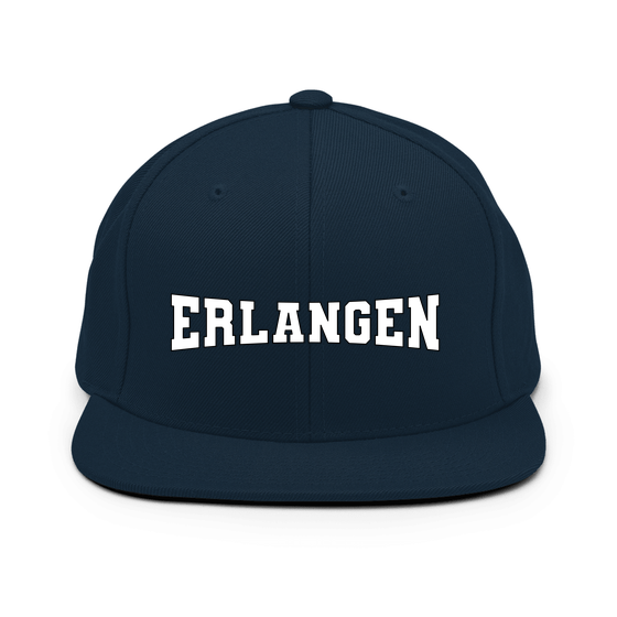 Erlangen Cap mit Varsity4-Design (Dunkles Navy)