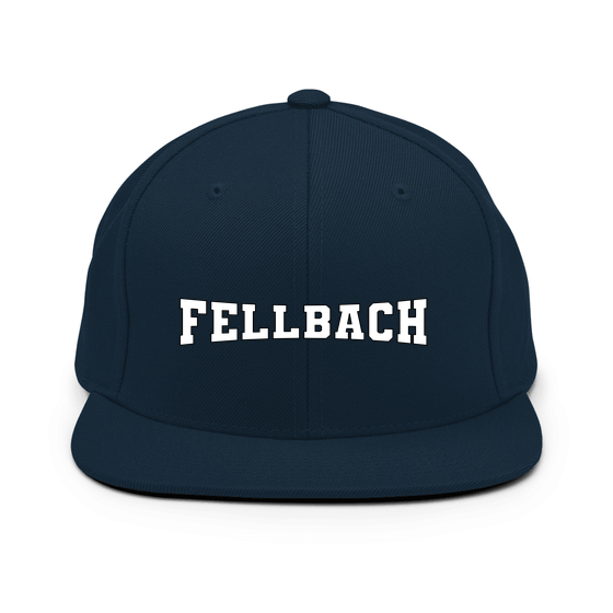 Personalisierbare Fellbach Cap – Varsity4 Design – Dunkles Navy für Fellbach
