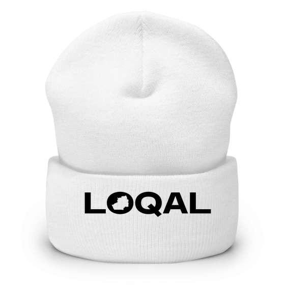 Flensburg Cap mit Loqal Boundary-Design (Weiß)