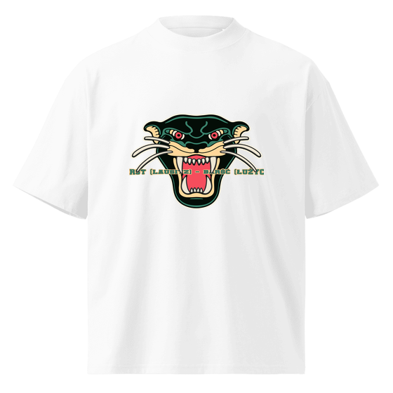 Personalisierbares Forst (Lausitz) - Baršć (Łužyca) T-Shirt – Panther Design – Weiß für Forst (Lausitz) - Baršć (Łužyca)