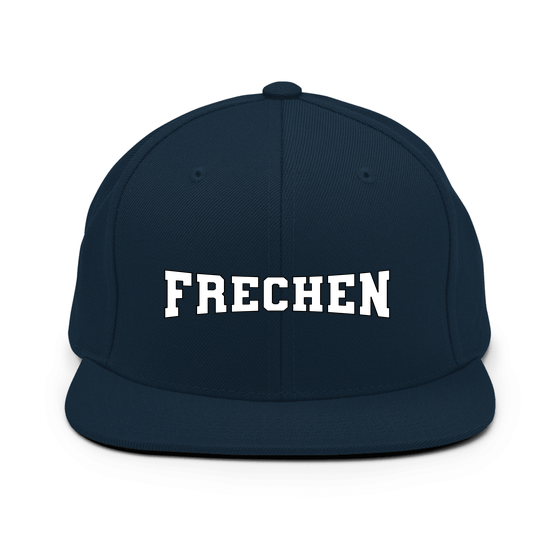 Personalisierbare Frechen Cap – Varsity4 Design – Dunkles Navy für Frechen