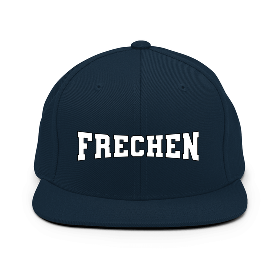 Frechen Cap mit Varsity4-Design (Dunkles Navy)