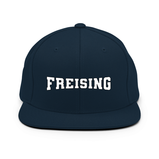Personalisierbare Freising Cap – Varsity4 Design – Dunkles Navy für Freising