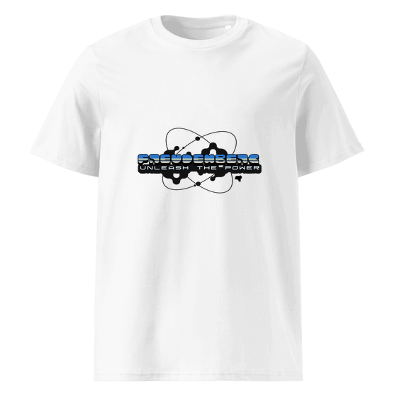 Personalisierbares Freudenberg T-Shirt – Atom Design – Weiß für Freudenberg