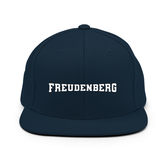 Personalisierbare Freudenberg Cap – Varsity4 Design – Dunkles Navy für Freudenberg