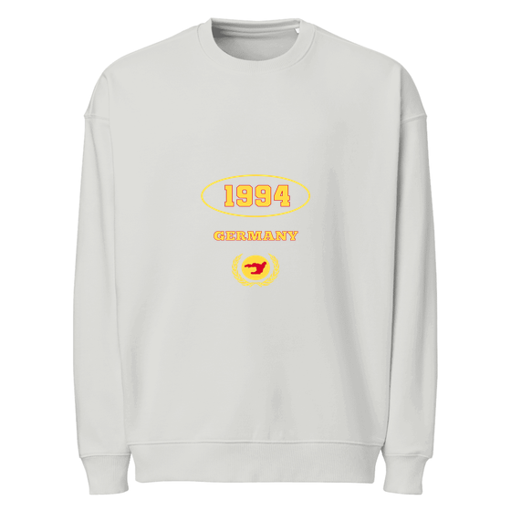 Personalisierbares Garmisch-Partenkirchen Sweatshirt – University 1994 Design – Heather Grau für Garmisch-Partenkirchen