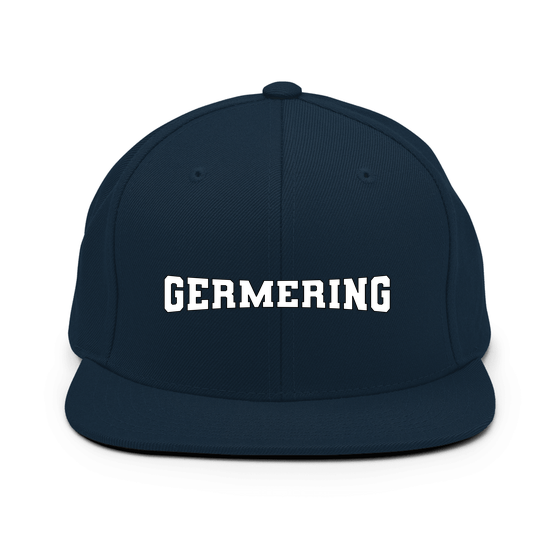 Personalisierbare Germering Cap – Varsity4 Design – Dunkles Navy für Germering