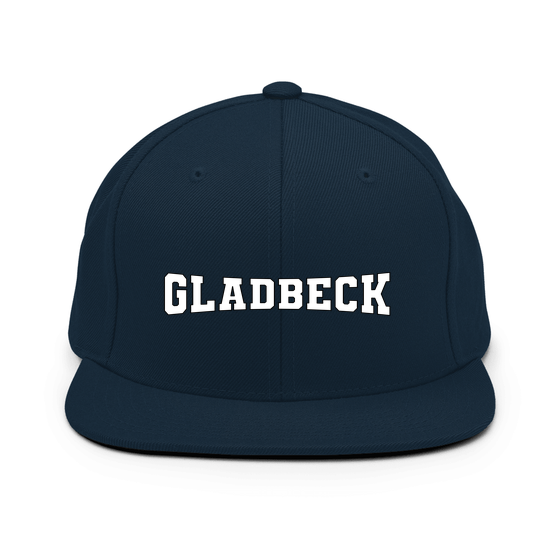 Personalisierbare Gladbeck Cap – Varsity4 Design – Dunkles Navy für Gladbeck