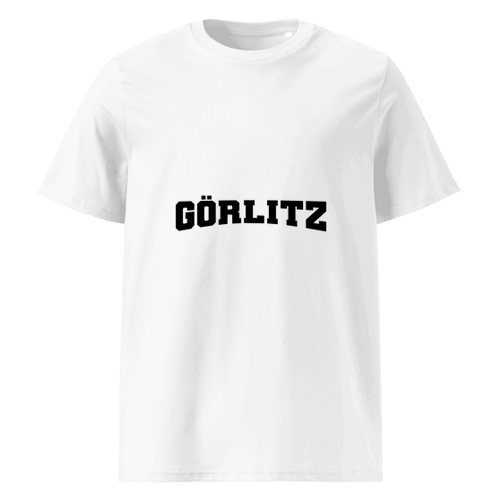 Personalisierbares Görlitz T-Shirt – Varsity17 Design – Weiß für Görlitz