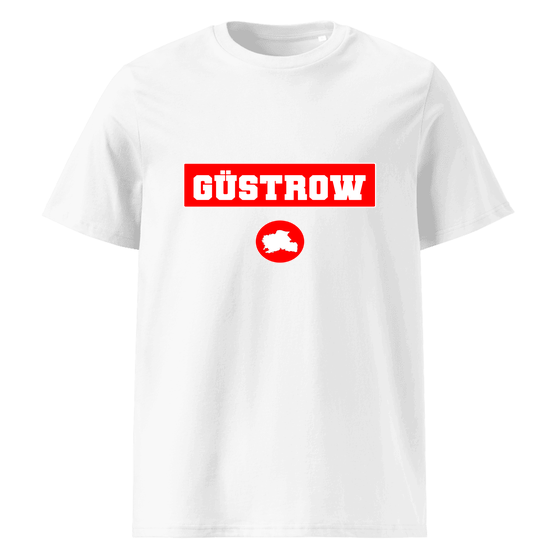 Personalisierbares Güstrow T-Shirt – Signal14 Design – Weiß für Güstrow