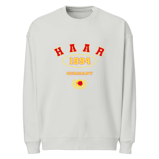 Personalisierbares Haar Sweatshirt – University 1994 Design – Heather Grau für Haar