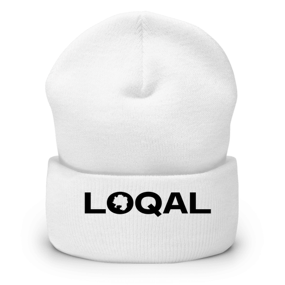 Hagen Cap mit Loqal Boundary-Design (Weiß)