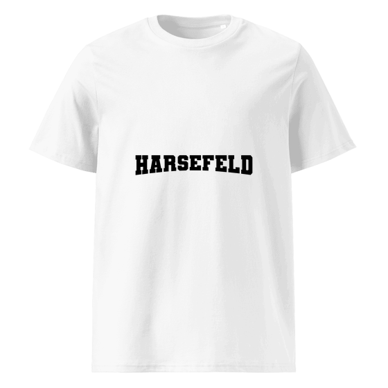 Personalisierbares Harsefeld T-Shirt – Varsity17 Design – Weiß für Harsefeld